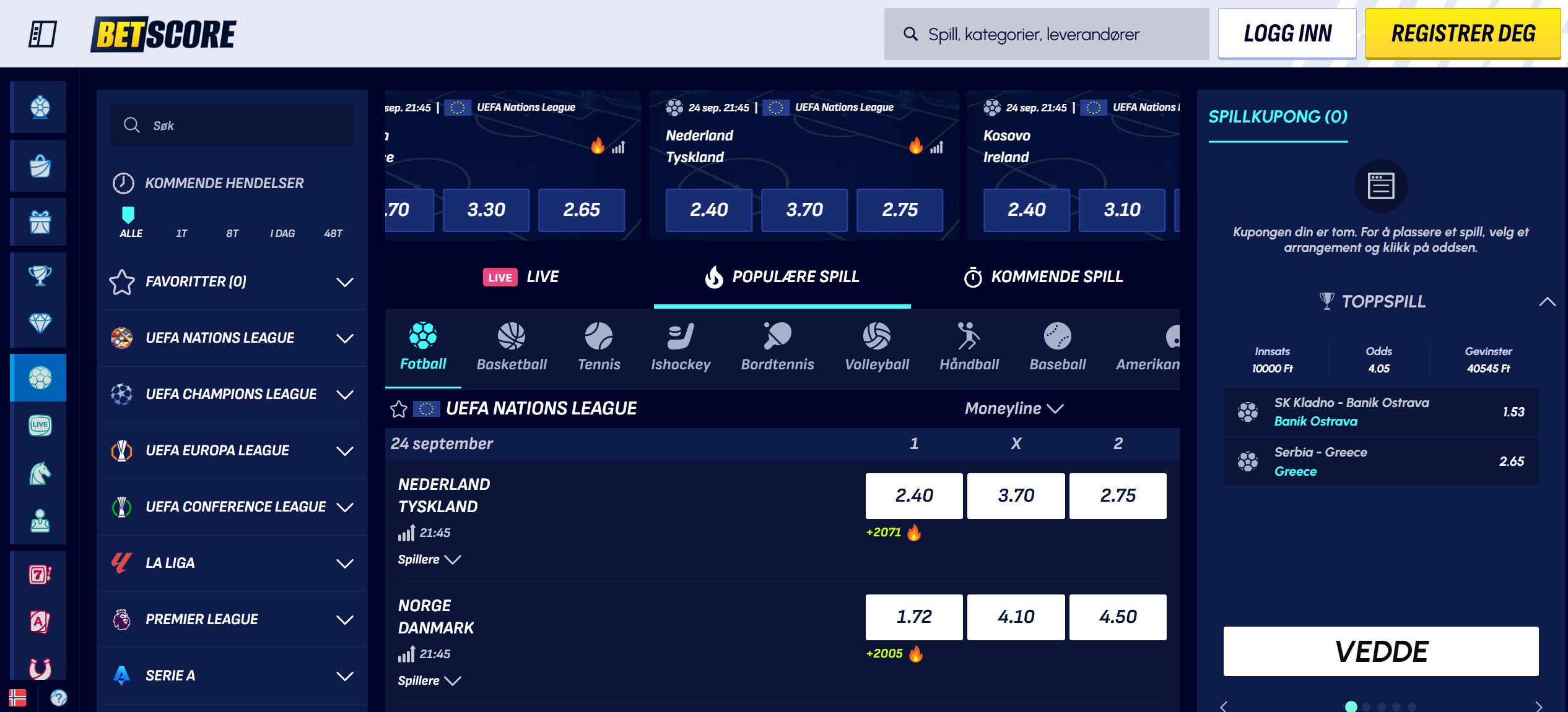 BetScore
